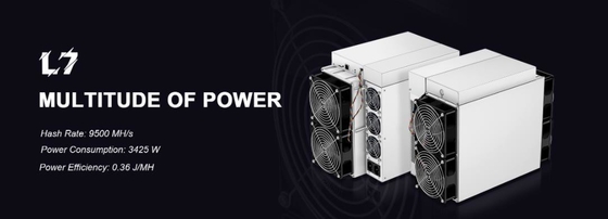 9160mh / S Asic Crypto Miner Antminer L7 9500mh Đặt hàng trước Blockchain